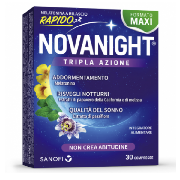 Novanight Tripla Azione Compresse 30 compresse (SCAD.01/2024)