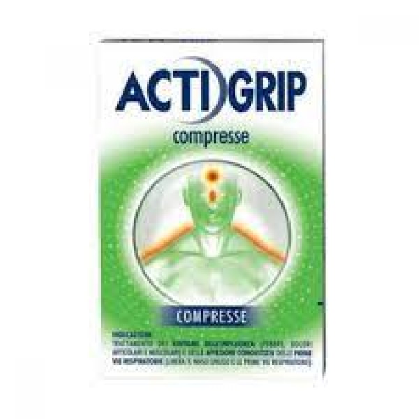 Actigrip 2,5+60+500 mg 12 compresse (SCAD.04/2024)