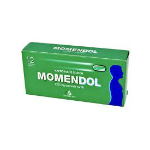 Momendol 12 Capsule Molli 220 mg (SCAD.05/2026)