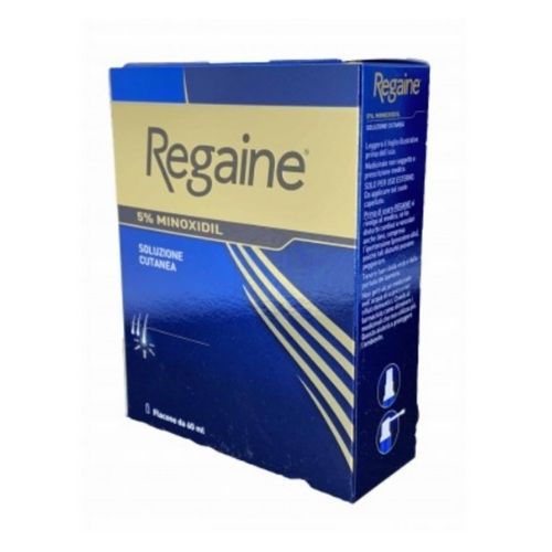 Regaine 5% da 60 ml (SCAD.01/2028) Soluzione Cutanea  Minoxidil 5% 