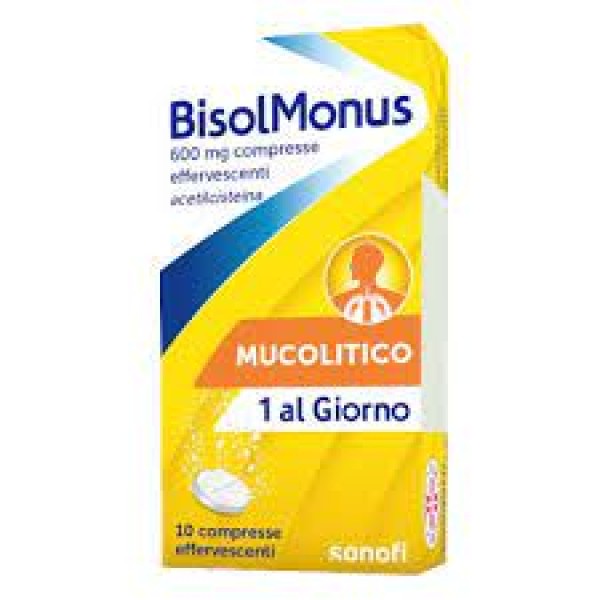 Bisolmonus 10 Compresse effervescenti 600 mg (SCAD.05/2026)