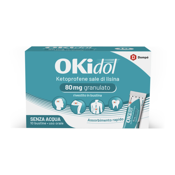 OkiDol 80 mg granulato 10 bustine