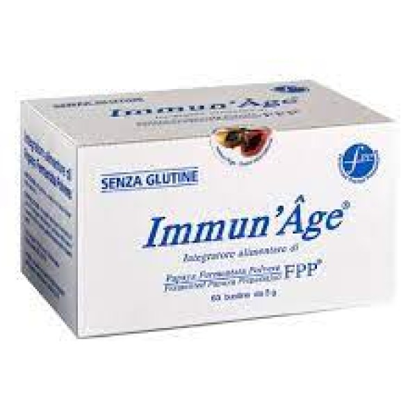 Immun Age 60 Buste (SCAD. 06/2024) Integratore Antiossidante e Coadiuvante delle Difese Immunitarie