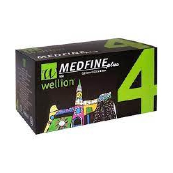 Wellion Medfine Plus 100 Aghi Numero 4 g32 (SCAD.09/2026) 