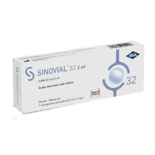 Sinovial Forte Siringa 1,6% 32 mg/2ml 1 Pezzo (SCAD.11/2025)