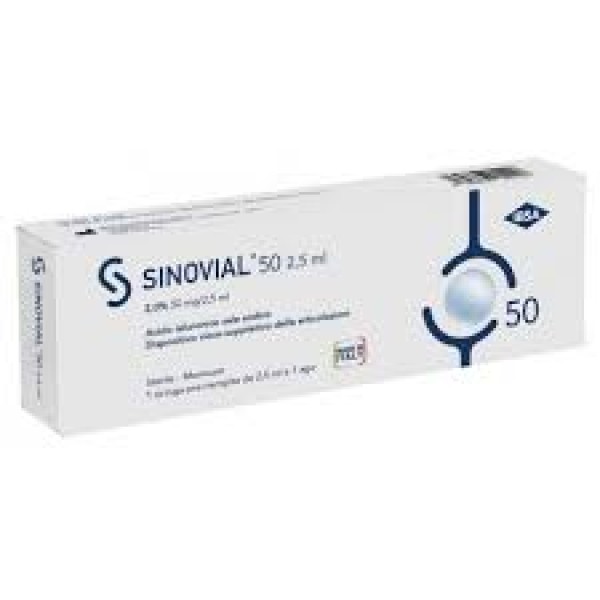 Sinovial ONE 50 - 1 siringa 2,5 ML al 2%