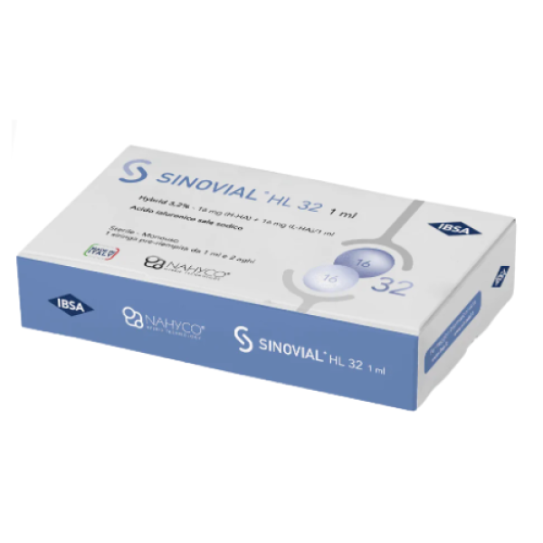 Sinovial HI-LO Siringa Pre-riempita 1 ml 16+16 mg