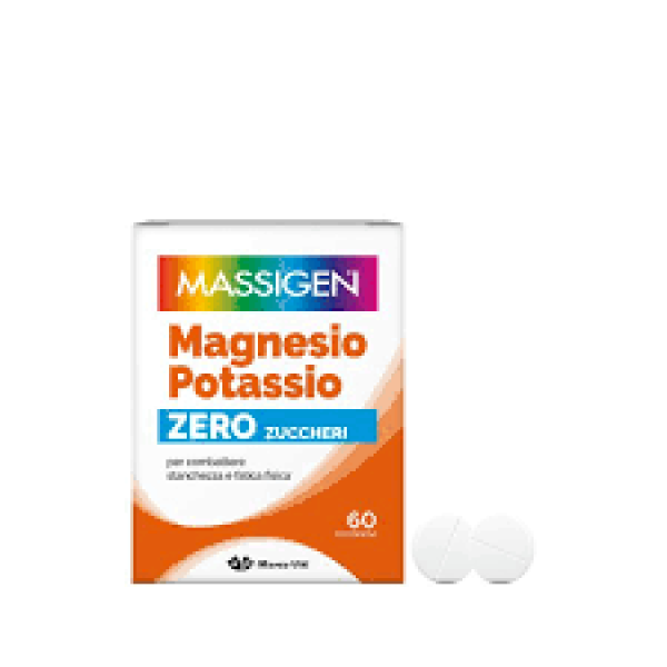 Massigen (SCAD.06/2025) Magnesio Potassio Zero Zuccheri 60 Compresse