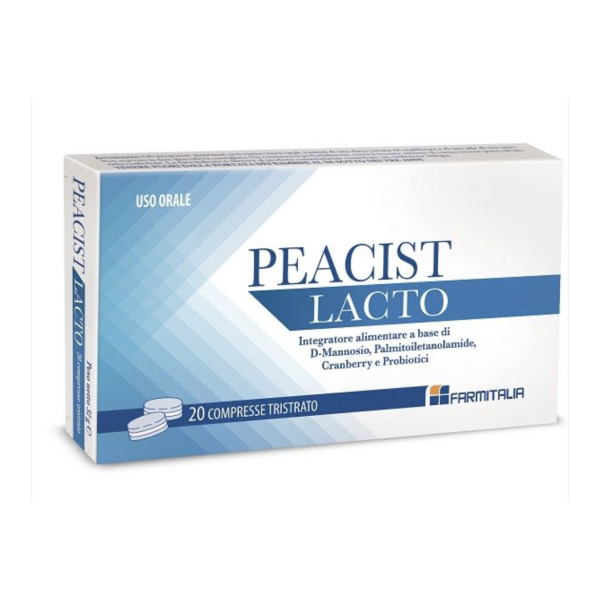 Peacist Lacto 20 compresse Integratore per la cistite