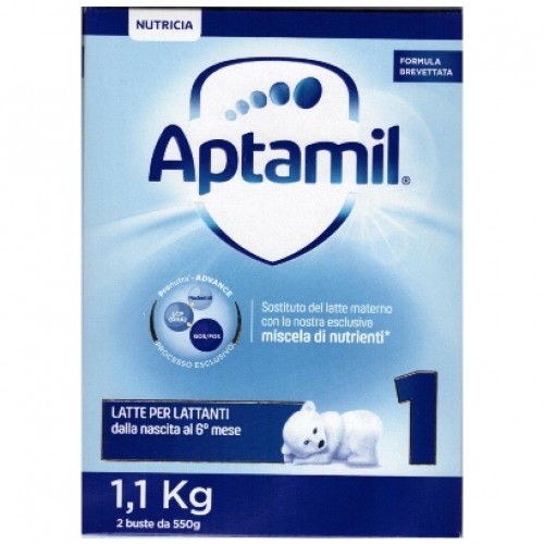 Aptamil 1 Latte in Polvere 1100 g (SCAD.11/2023)