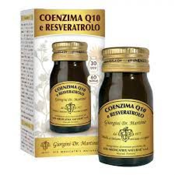 Dr. Giorgini Coenzima Q10 + Resveratrolo 60 pastiglie 