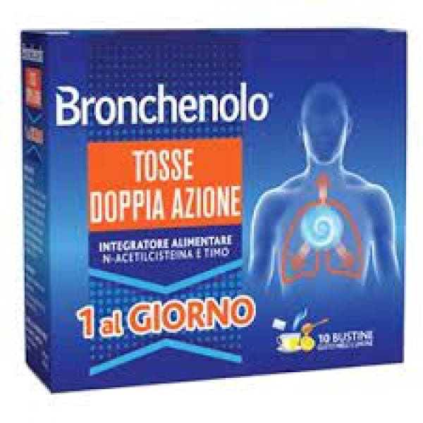 Bronchenolo Doppia Azione (SCAD.01/2026) - 10 Buste - Una sola busta al giorno