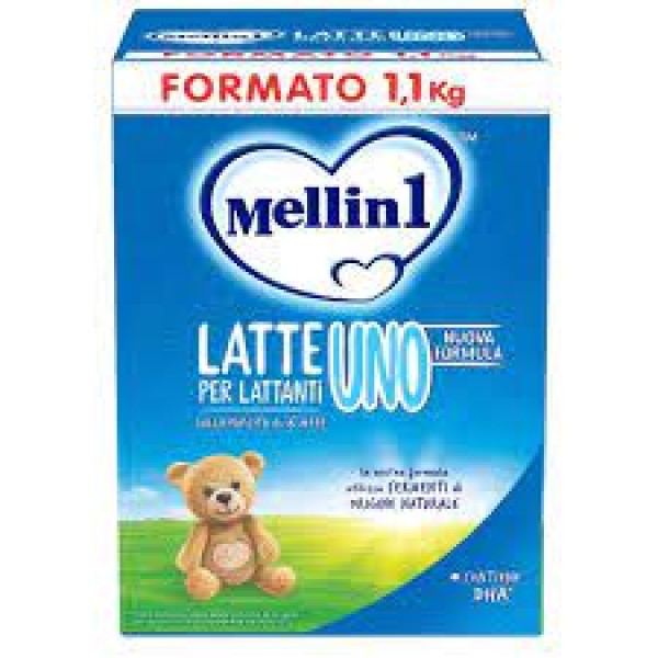 Mellin 1 Latte in Polvere 1100 g (Scad.12/2023) - Prodotto Italiano
