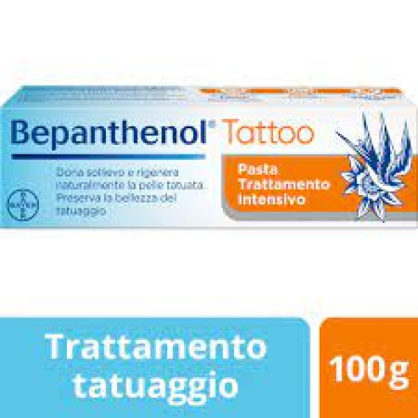 Bepanthenol (SCAD.09/2024) Pasta Tattoo Lenitiva  Protettiva 100g 