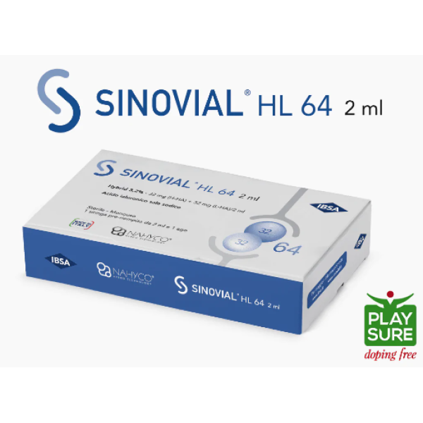 Sinovial HL 64 da 2 ml (SCAD.11/2025) 1 siringa preriempita a base di Acido Ialuronico