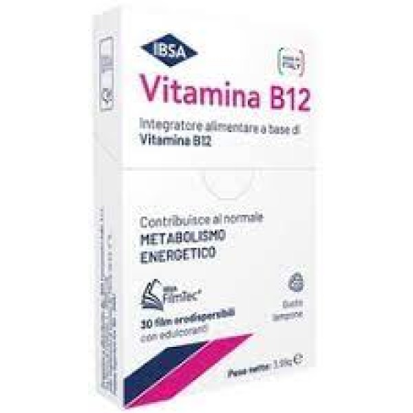 Vitamina B12 Ibsa  30 Film Oro-Dispersibili (SCAD.06/2024)