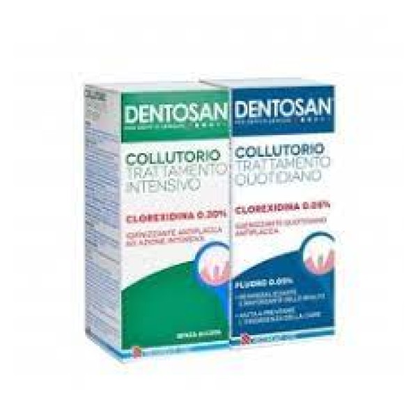 Dentosan Doppia Confezione Collutorio da 0,2%+0,05% (SCAD.07/2027)