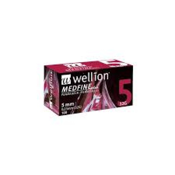 Wellion Medfine Plus 100 Aghi Numero 5 g32 (SCAD.03/2025) 