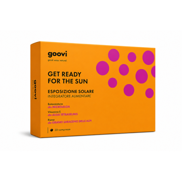 Goovi Get Ready For Sun 30 compresse - Integratore per l'abbronzatura