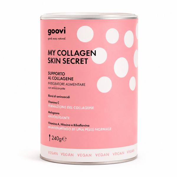 Goovi My Collagen Skin Secret Supporto al Collagene vegetale 240 g 