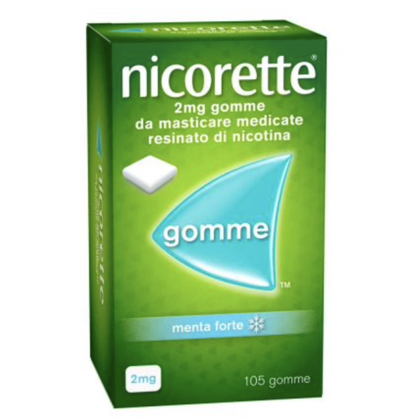 Nicorette (SCAD.08/2025) 105 Gomme Masticabili 2 mg Gusto Menta