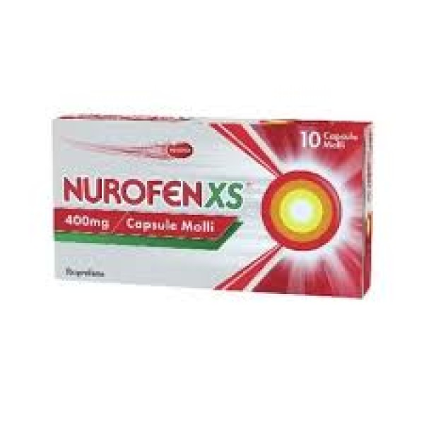 NurofenXS 10 Capsule molli 400 mg