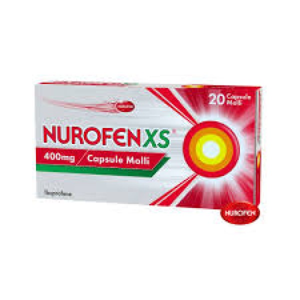 NurofenXS 20 Capsule molli 400 mg