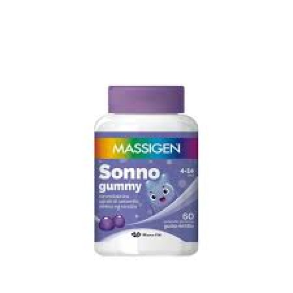 Massigen Sonno Gummy 60 Caramelle (SCAD.05/2025) Integratore per l'insonnia