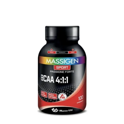 Massigen Sport BCAA 4:1:1 100 compresse (SCAD.07/2026)