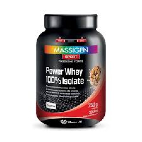 Massigen Sport Whey Isolate Proteine Gusto Cookies 750 mg 30 dosi (SCAD.07/2026)