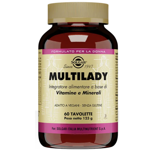 Multilady 60 tavolette - Integratore per la Menopausa 