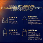 Durex Nude Sensation Preservativi In Nitrile Ultra Sottili Extra Lubrificati Regular 6 Pezzi