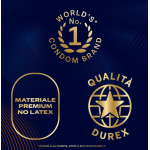 Durex Nude Sensation Preservativi In Nitrile Ultra Sottili Extra Lubrificati XL 6 Pezzi