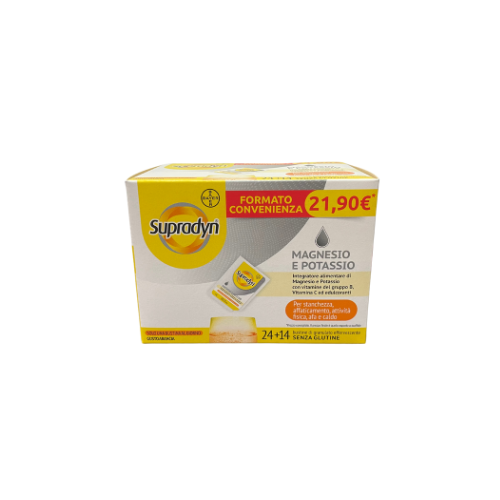 Supradyn Magnesio Potassio 14 + 24 Bustine (Scad.10/2026)