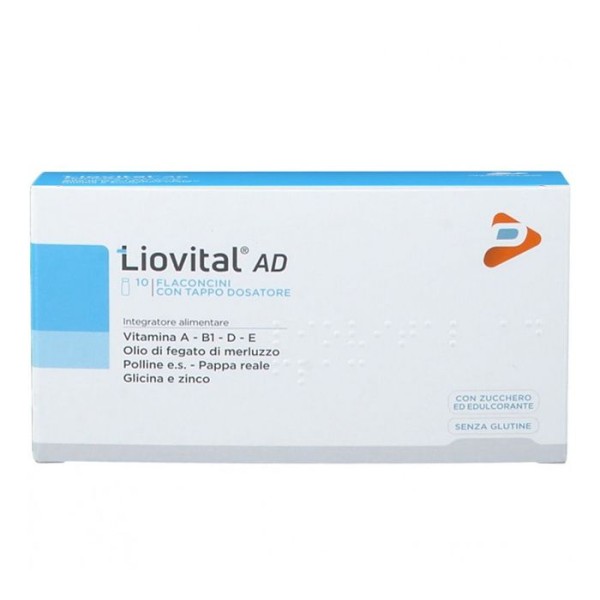 Liovital AD 10 Flaconi da 10 ml (SCAD.02/2027)