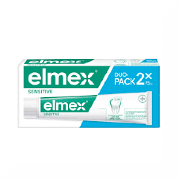 Elmex Sensitive Detifricio 2x75 ml Bi-pack 