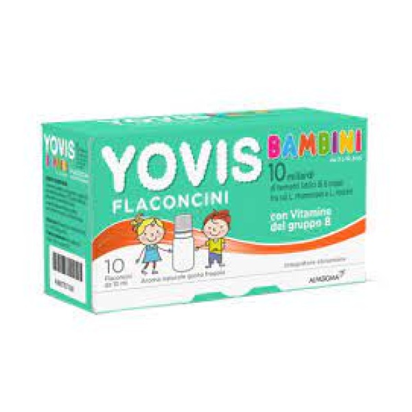 Yovis Bimbi Fragola 10 Flaconcini 10 ml (SCAD.01/2026)