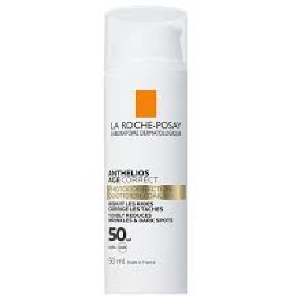 La Roche-Posay Anthelios Age Correct Spf 50 Crema viso Anti-age e Antimacchia 50ml (SCAD.08/2027) 