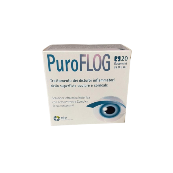 PuraFlog Soluzione Oftalmica 20 flaconcini (SCAD.12/2027)