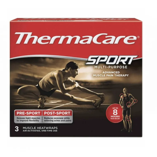 Thermacare Sport Cerotti 8h 3 pezzi (SCAD.06/2027)