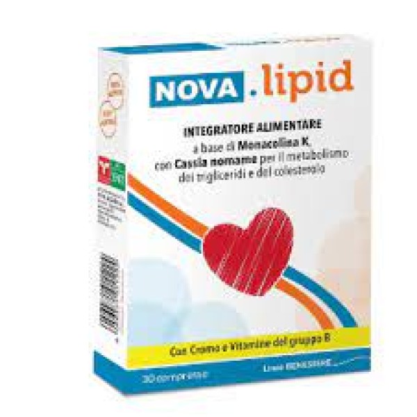 Nova Lipid 30 Compresse (SCAD.06/2026) Nuova confezione 2024