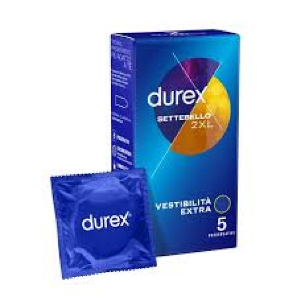 Durex Settebello 2XL 5 profilattici (SCAD.01/2030)