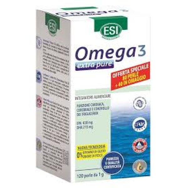 Esi Omega 3 Extra Pure 80+40 Perle (Scad. 02/2026)