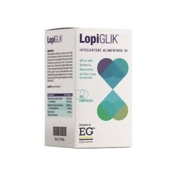 Lopiglik 40 compresse (SCAD.10/2026) Integratore per il Colesterolo