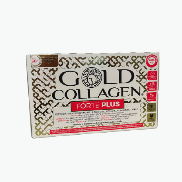 Gold Collagen Forte Plus - Nuova Formulazione con 8000mg di Collagene (SCAD.07/2026)