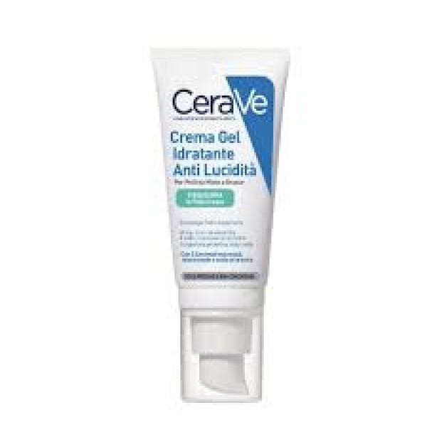 Cerave Crema Viso Idratante Mat Antilucidità per pelle Grassa e Mista 52 ml