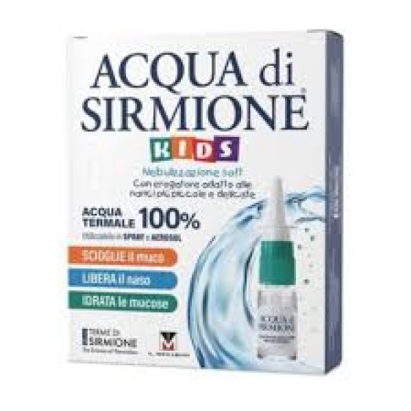 Acqua di Sirmione Kids Spray e Aerosol per Igiene Naso Bambini 6x15ml (SCAD.03/2030)