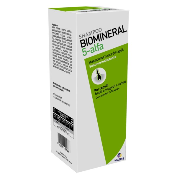 Biomineral 5-alfa Shampoo 200 ml