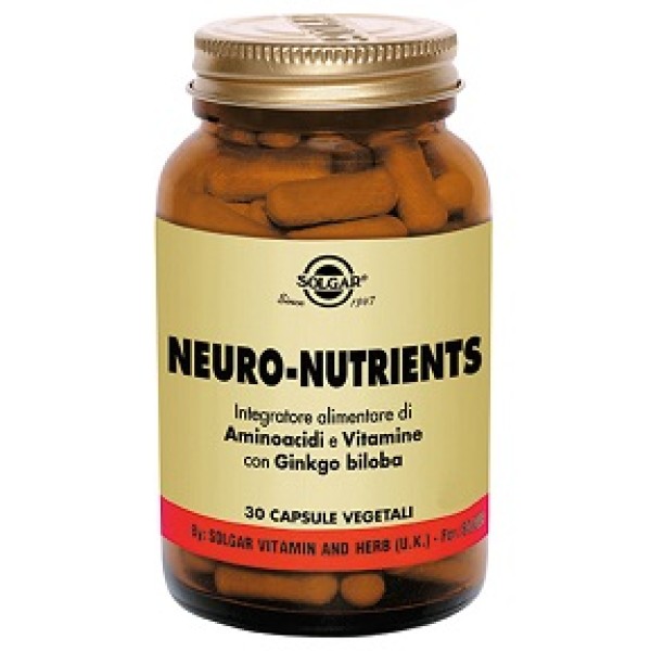 NEURO NUTRIENTS 30VEGICPS SOLGAR