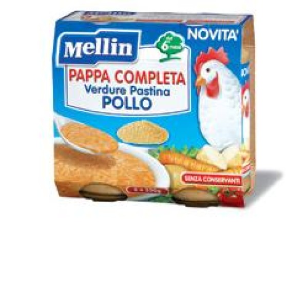 MELLIN-PAPPA COMPL POLLO  2X250G